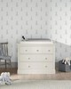 Oxford 3 Piece Cotbed set with Dresser Changer and Essential Pocket Spring Mattress image number 3